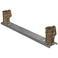 Perma-Cast Perma-Cast PC-4020-BC 4 in. Anchor Socket Channel Set 20 in. - Center PC-4020-BC